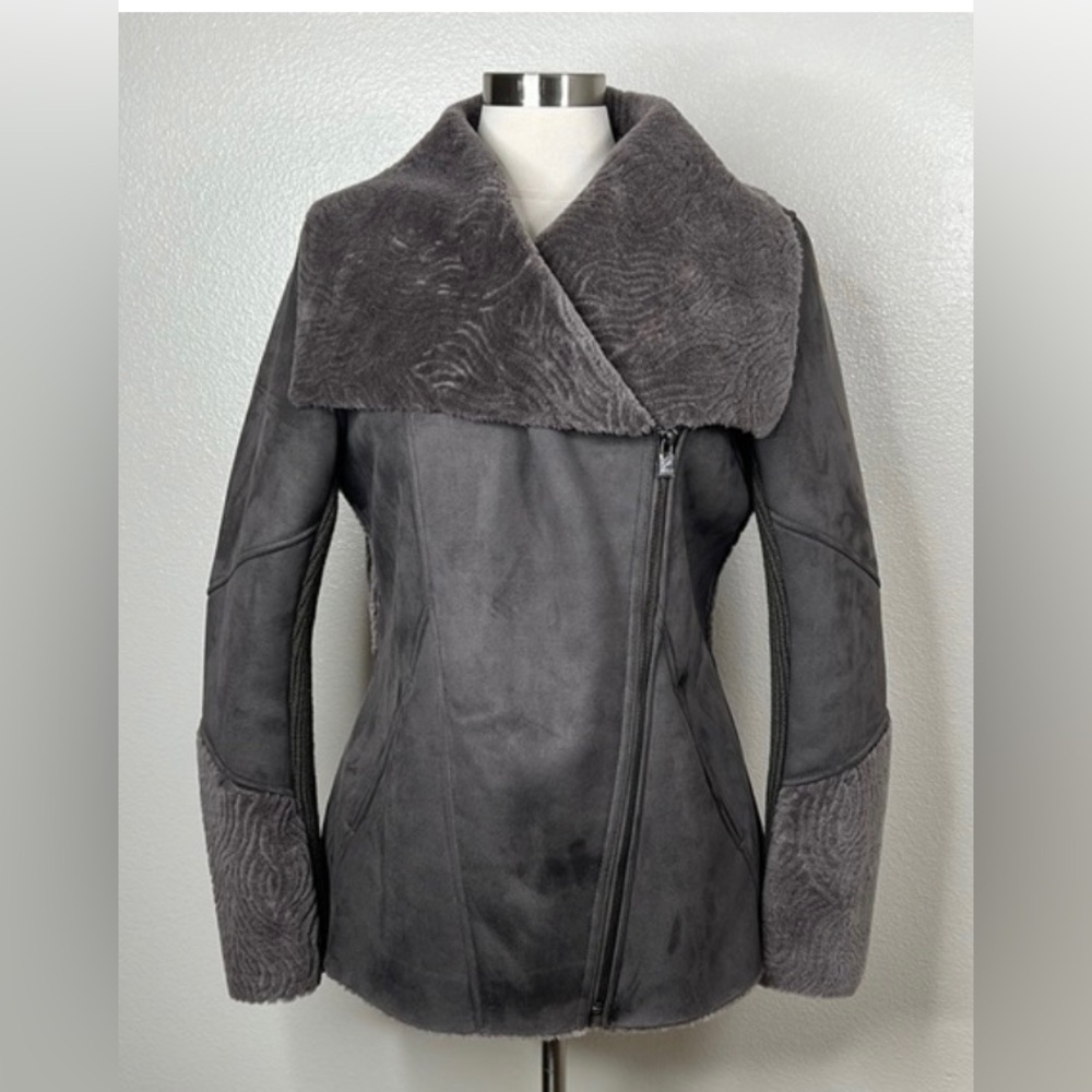Antonio Melani Brown Suede/Wool Jacket